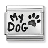 Nomination Composable Classic Link 330102/35 My Dog in 925 Silver